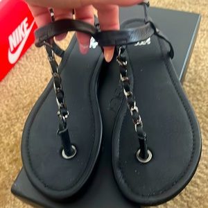 Joes jean black sandals